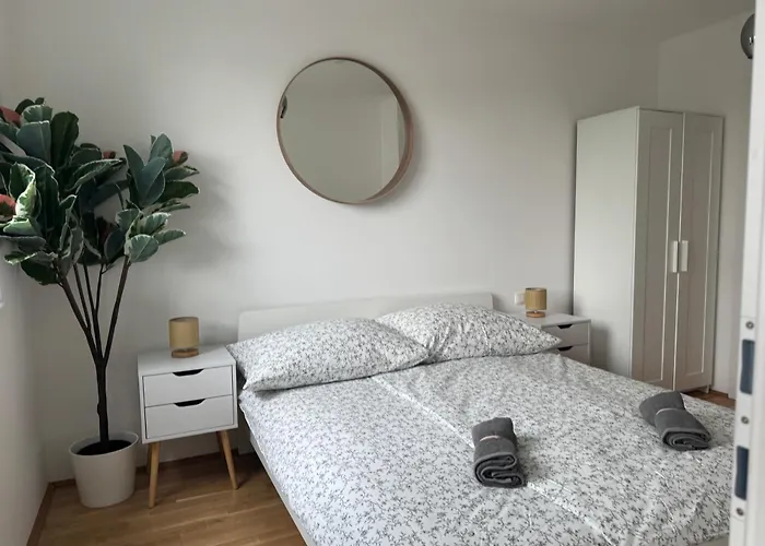Modern Danube With Balcony & Free Parking דירה וינה